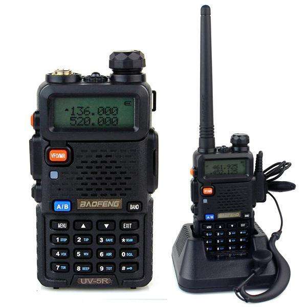 BAOFENG UV-5R Dual Band Handheld Transceiver Radio Walkie Talkie