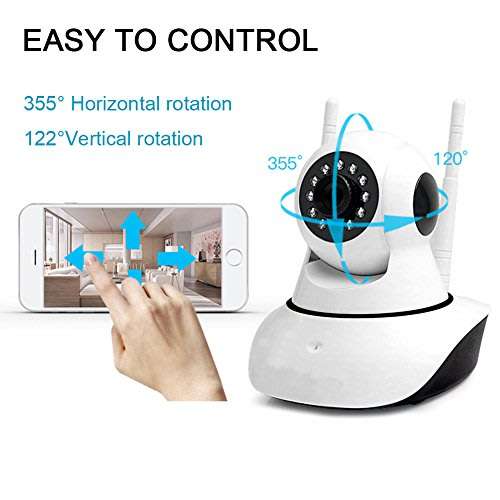 Mobile Communication Wifi Camera With Night Vision Working