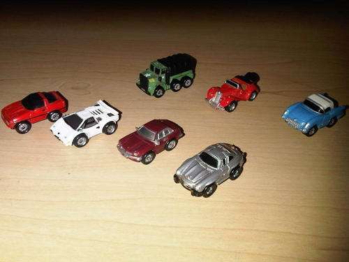 7 x Micro Machines Vehicles (1980's)