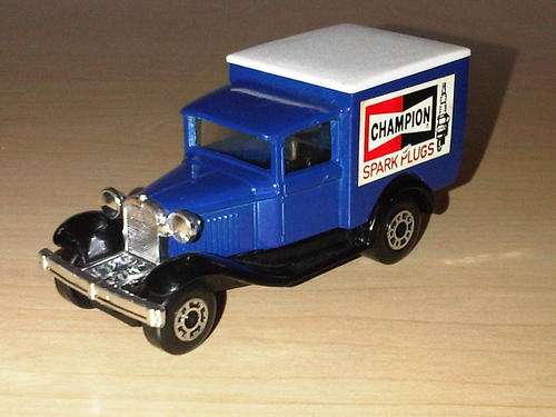1979 Matchbox Model A Ford Champion Spark Plugs Truck