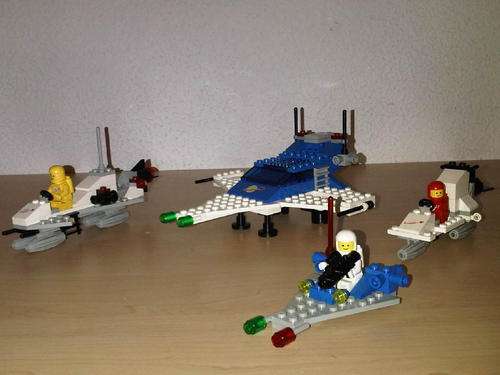 1980's Vintage Space Vehicles and Parts Bundle