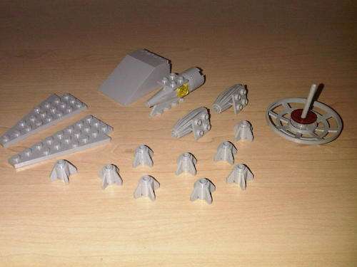 1980's Vintage Lego Space Parts (over a 130 pieces)