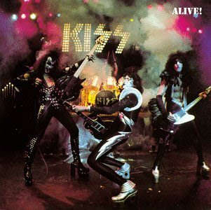 KISS - ALIVE! IMPORTED LP!!