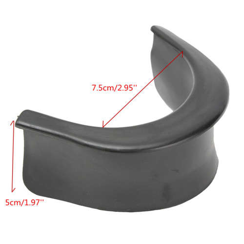 6Pcs/Set Black Rubber Pool Table Pocket Liners Protector Billiard Snooker Table Liners Decorations