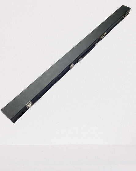 Standard 3/4 PIECE BLACK Pool Cue Case