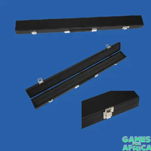 Standard 1/2 PIECE BLACK Pool Cue Case