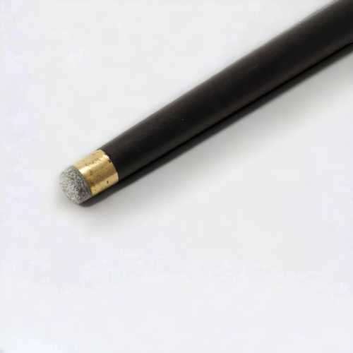 POOL CUE  BCE MARK SELBY SIMULATED GRAPHITE SHAFT METALLIC BLACK 2 PIECE