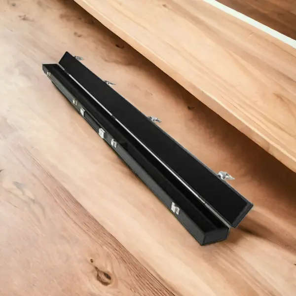 Standard 3/4 PIECE BLACK Pool Cue Case