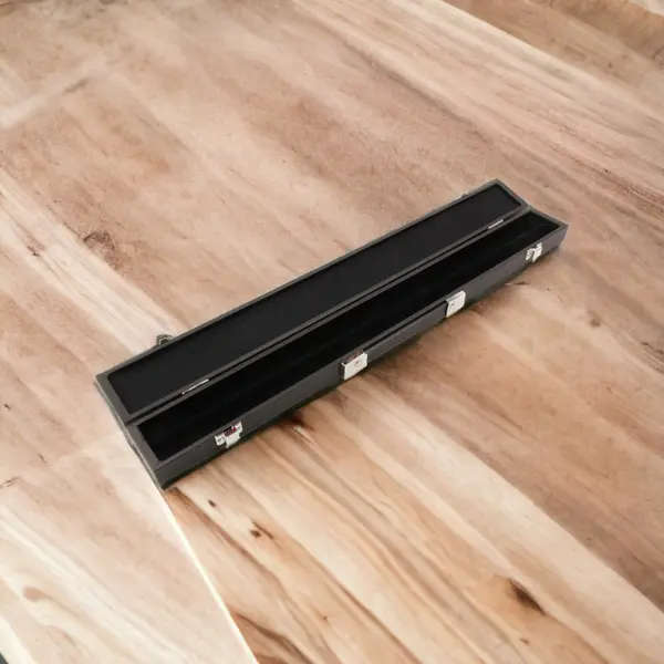 Standard 1/2 PIECE BLACK Pool Cue Case