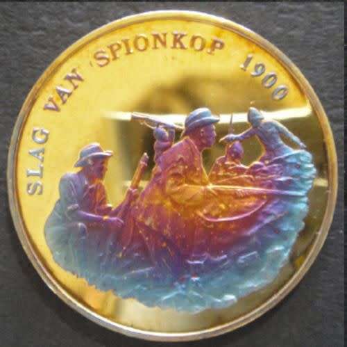 SA Medallic History: Battle of Spion Kop along the Tugela River, Natal. #43 of 60