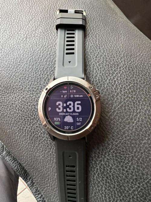 Garmin Fenix 6X6X Pro Solar