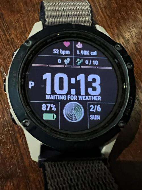Garmin 6 Pro solar