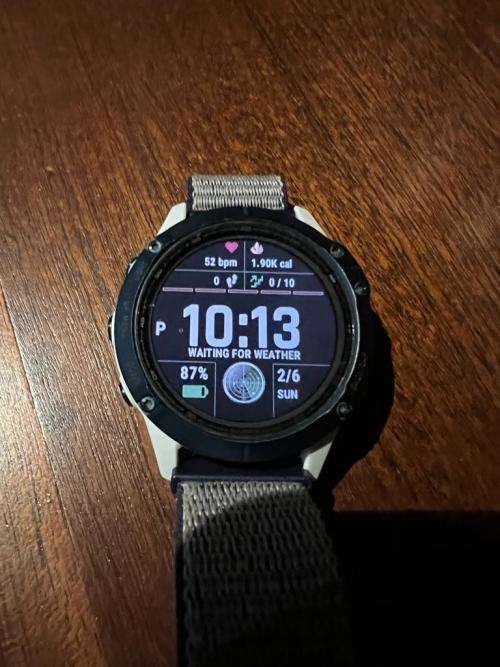Garmin 6 Pro solar