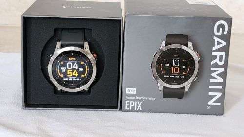 Garmin Epix Gen 2 Smartwatch (Slate Steel)