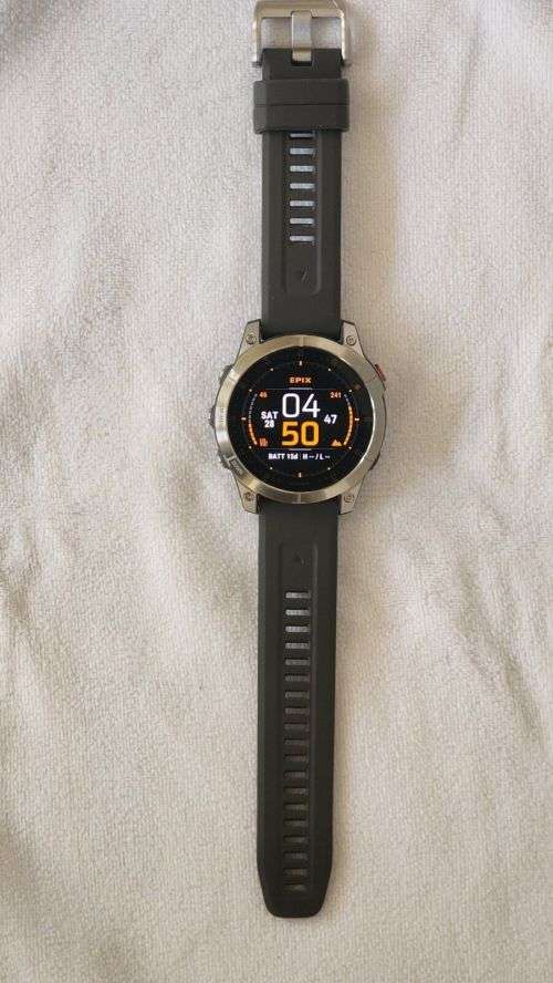 Garmin Epix Gen 2 Smartwatch (Slate Steel)