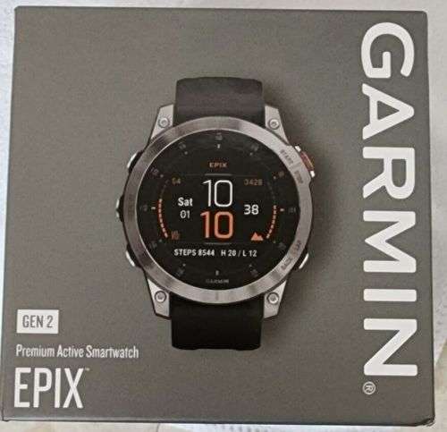 Garmin Epix Gen 2 Smartwatch (Slate Steel)