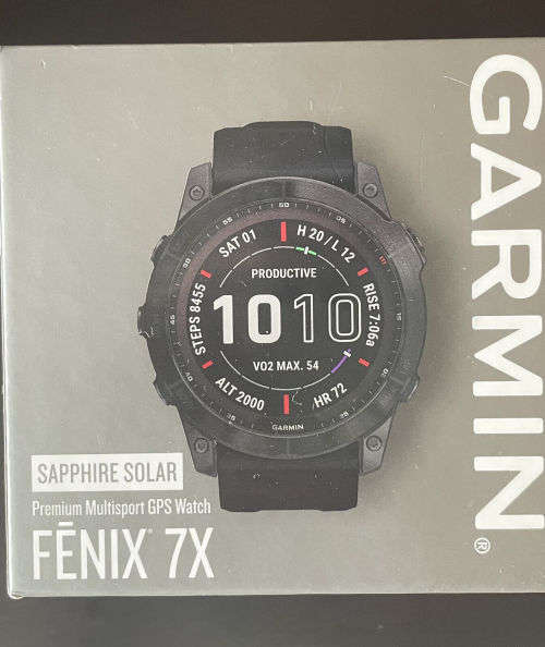 Garmin Fenix 7X Sapphire Solar Multisport GPS Watch