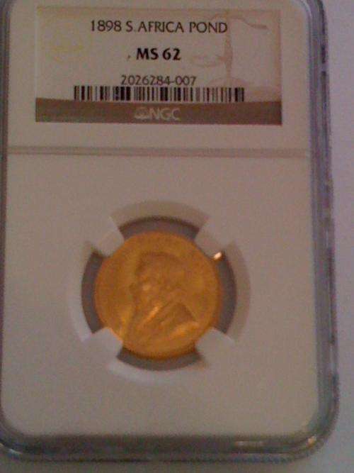 1898 S.AFRICA POND  MS 62