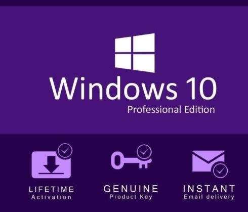 WINDOWS 10 PROFESSIONAL-32-64-BIT