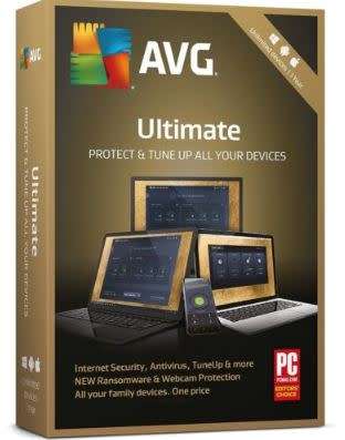 AVG ULTIMATE 2019 -2YEARS - FOR UNLIMITED DEVICES, WINDOWS, MAC, ANDROID