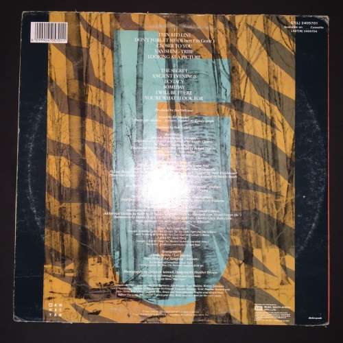 Glass Tiger - The Thin Red Line (LP) Vinyl Record (1st Album)