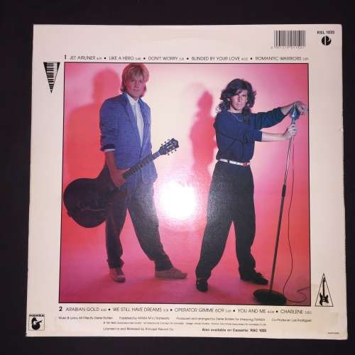 Modern Talking - Romantic Warriors (LP) Vinyl Record (5th Album)