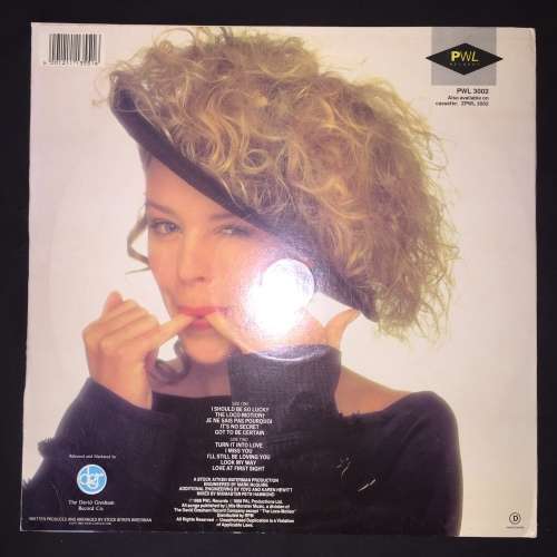 Kylie Minogue - Kylie (LP) Vinyl Record (1st Album)