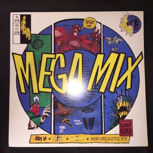 Snap! - Snap! Mega Mix (12", Maxi) Vinyl Record