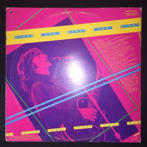 The Kinks - One For The Road (Live) (LP) Vinyl Record DOUBLE ALBUM