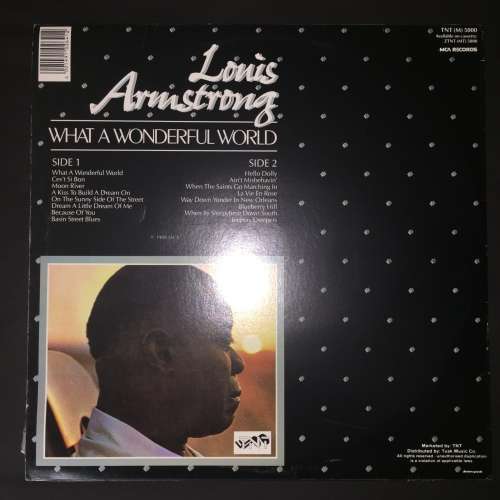 Louis Armstrong - What A Wonderful World (LP) Vinyl Record