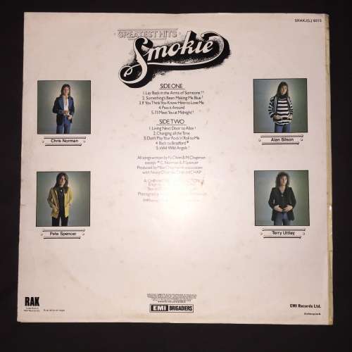 Smokie - Greatest Hits (LP) Vinyl Record