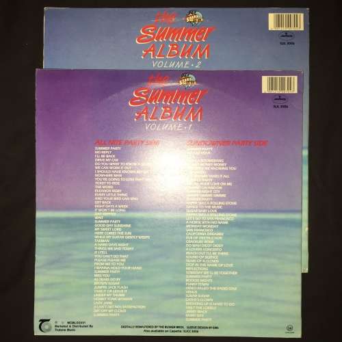 Various - The Summer Album Vol. 01 & 02 (LP) Vinyl Record