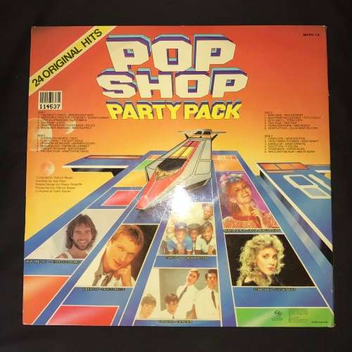 Various - Pop Shop Party Pack Vol. 1 (LP) Vinyl Record DOUBLE ALBUM