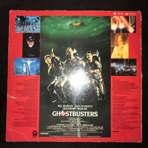 Various - Ghostbusters (Original Soundtrack Album) (LP) Vinyl Record