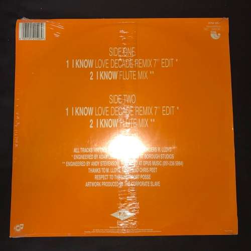 New Atlantic - I Know (12") Vinyl Record (SEALED)