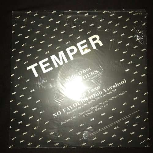 Temper - No Favors (12") Vinyl Record