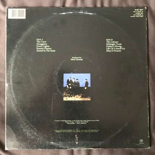 The Men They Couldn't Hang - Waiting For Bonaparte (LP) Vinyl Record (3rd Album)