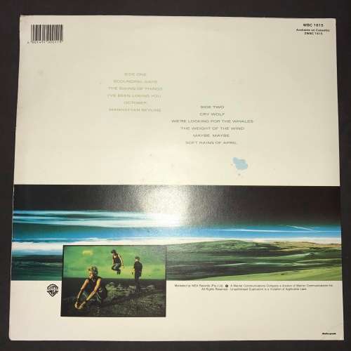 A-HA - Scoundrel Days (LP) Vinyl Record (2nd Album)