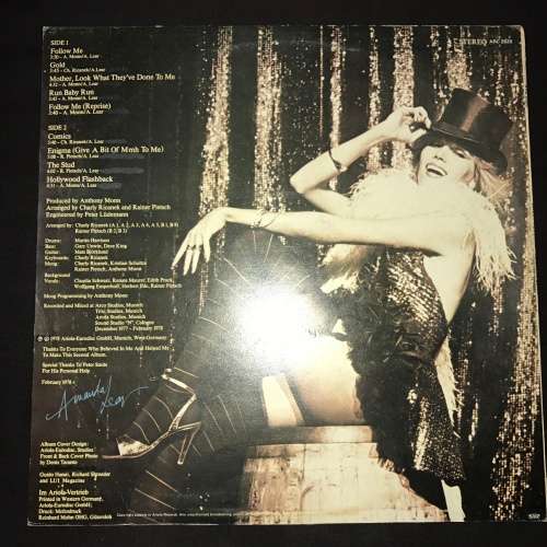 Amanda Lear - Sweet Revenge (LP) Vinyl Record (2nd Album)