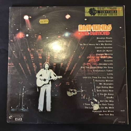 Neil Diamond - Diamonds (LP) Vinyl Record (Exclusive SA Album) DOUBLE ALBUM