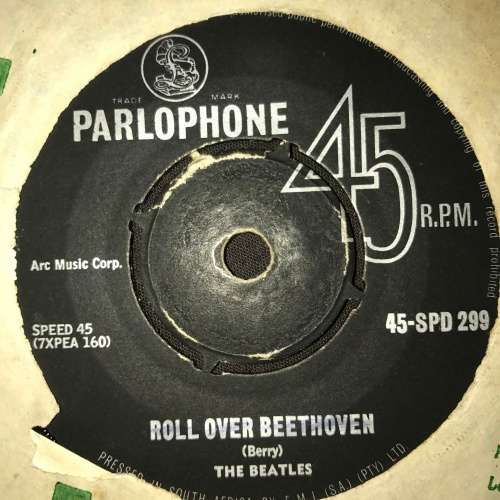 The Beatles - Roll Over Beethoven / I Saw Her Standing There (7", Single) 45RPM (Misprinted Label)
