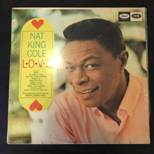 Nat King Cole - L-O-V-E (LP) Vinyl Record (MONO)