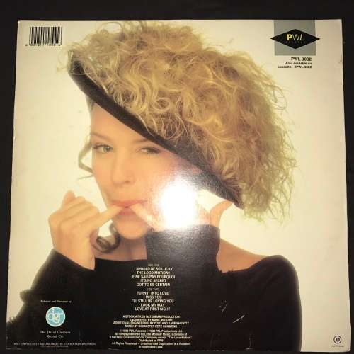Kylie Minogue - Kylie (LP) Vinyl Record (1st Album)