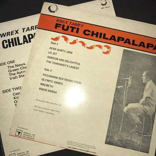 Wrex Tarr - Chilapalapa Country / Futi Chilapalapa (LP) Vinyl Record COMBO DEAL