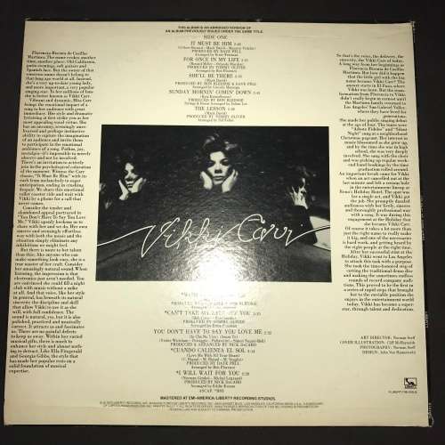 Vikki Carr - The Best Of Vikki Carr (LP) Vinyl Record