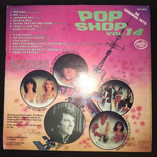 Various - Pop Shop Vol. 14 (LP) Vinyl Record