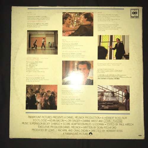 Various - Footloose (Original Soundtrack of The Motion Picture) (LP) Vinyl Record