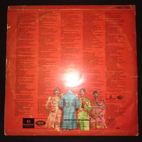 The Beatles - Sgt. Pepper's Lonely Hearts Club Band (LP) Vinyl Record