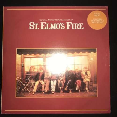 Various - St. Elmo's Fire (Original Motion Picture Soundtrack) (LP) Vinyl Record