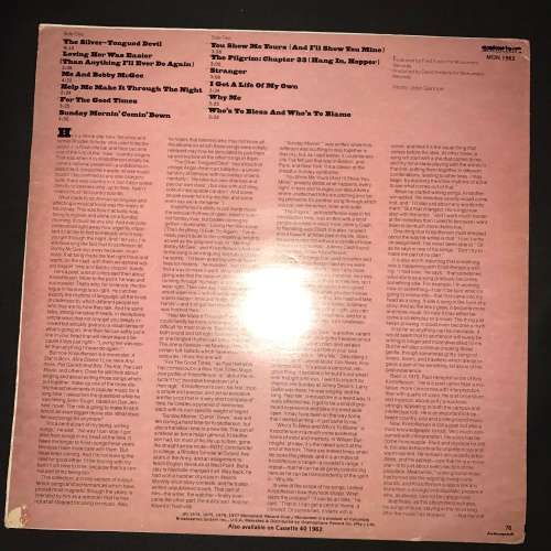 Kris Kristofferson - Songs Of Kristofferson ( The Hits) (LP) Vinyl Record